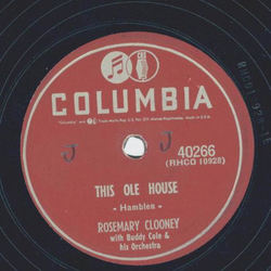 Rosemary Clooney - Hey There / This ole house