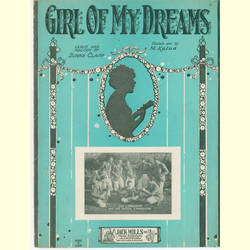 Notenheft / music sheet - Girl of my dreams