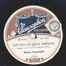 Nebe-Quartett - Ich bin so gern daheim / Teure Heimat