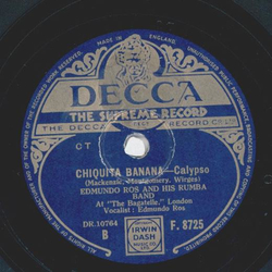 Edmundo Ros - Camcion Cubana / Chiquita Banana