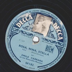 Emile Carrara - Clopin Clopant / Rosa, Nina, Stella