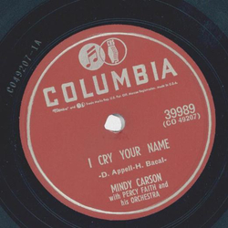 Percy Faith - I cry your Name / Three red Roses