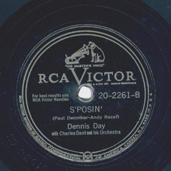 Dennis Day - With this Ring / Sposin