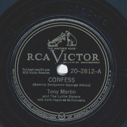 Tony Martin - Confess / Bride and groom Polka