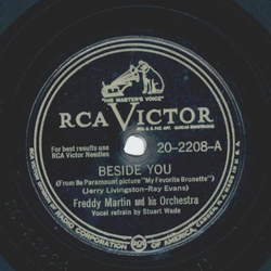 Freddy Martin - Beside you / Your wish is my command