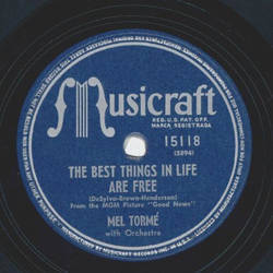 Mel Torme - The best things in Life are free / Magic Town