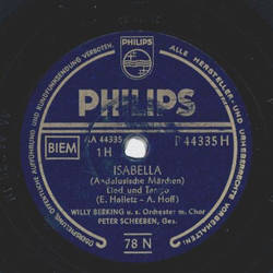 Willy Berking u. s. Orchester - Isabella / Komm mit nach...
