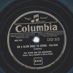 Kay Kyser / Dinah Shore - On a slow boat to china / Button and Bows