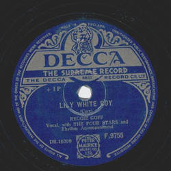 Reggie Goff - Oh marry marry me / Lily white boy
