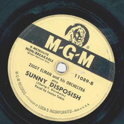Ziggy Elman - The Birth of the Blues / Sunny Disposish