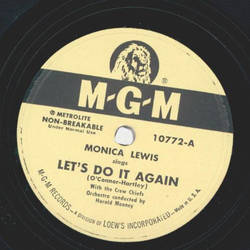 Monica Lewis - Lets do it again / Nevertheless