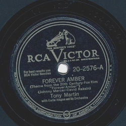 Tony Martin - Forever Amber / My Sin