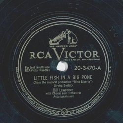 Bill Lawrence - Little fish in a big pond / If you could...