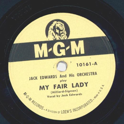 Jack Edwards - My fair lady / I wish I knew the name