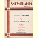 Notenheft / music sheet - Snowflakes