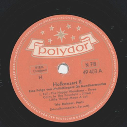 Trio Raisner - Hofkonzert II, Teil I und II