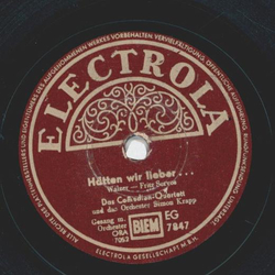 Das Comedian Quartett - Hätten wir lieber... / Du bist...