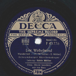 Schaumburger Mrchensnger - Heute wandern wir ins Blau /...