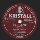 Bjrn Taln - Der Lenz / Elegie 