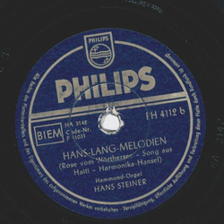 Hans Steiner - Hans-Lang-Melodien, Teil I und II