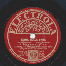 Alessandro Ziliani - Komm holde Dame / Funiculi-Funicula