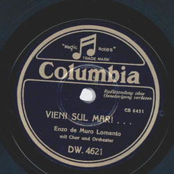 Enzo de Muro Lomanto - Vieni sul mar! / Santa Lucia