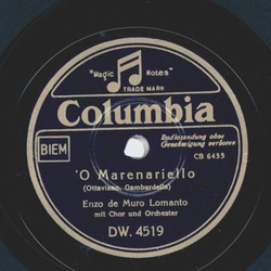 Enzo de Muro Lomanto - O Marenariello / A Surrentina