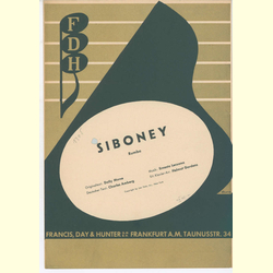 Notenheft / music sheet - Siboney