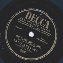 Patty Andrews - No Deposit No Return / You blew me a Kiss