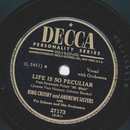 Bing Crosby and Andrews Sisters - Life is so peculiar /...