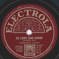Hermann Schey - Es liegt eine Krone / Beht dich Gott