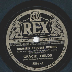 Gracie Fields - Gracies Request Record; Part I and II