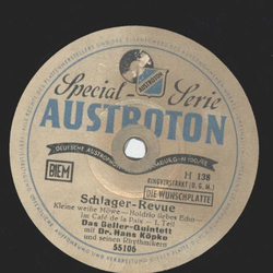 Das Geller-Quintett - Schlager-Revue, Teil I und II