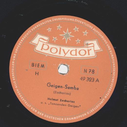 Helmut Zacharias - Geigen-Samba / Beschwingte Kavallerie