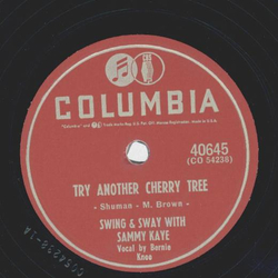 Sammy Kaye - Try another cherry tree / We all need love