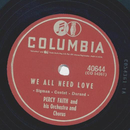 Percy Faith - We all need Love / Carmellita