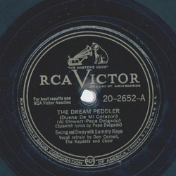 Sammy Kaye - The dream peddler / I cant afford to send...