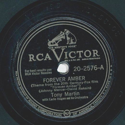 Tony Martin - Forever Amber / My Sin