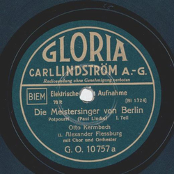 Otto Kermbach - Die Meistersinger von Berlin, Potpourri Teil I und II