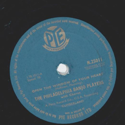 The Philadelphia Banjo Players - Open the Window of your Heart / The Lampost Song