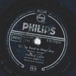 Frankie Laine - On the Road to Mandalay / Moonlight Gambler