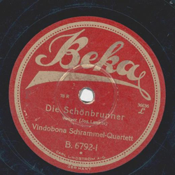 Vindobona Schrammel Quartett - Die Schnbrunner / Nachtschwrmer