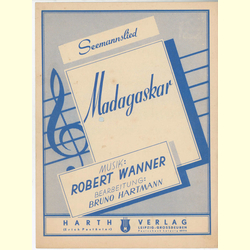 Notenheft / music sheet - Madagaskar