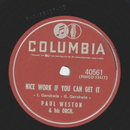 Paul Weston - Nice Work if you can get it / A chance at Love