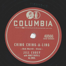 Jill Corey - Ching Ching-a-ling / Look! Look!