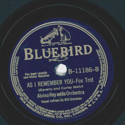 Alvino Rey - A Romantic Guy / As I remember you