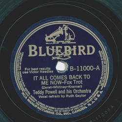 Teddy Powell - It all comes back to me now / Sunset at sea