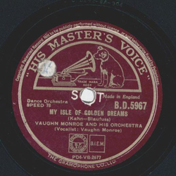 Vaughn Monroe - Meet me tonight in dreamland / My Isle of golden dreams 