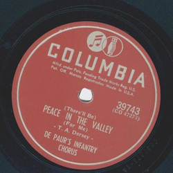 De Paurs Infantry Chorus - Peace in the Valley / Move over, General Brown
