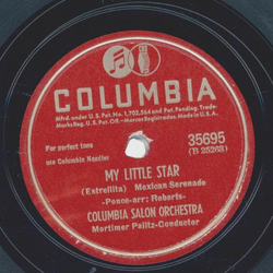 Columbia Salon-Orchestra - Glow Worm / My little Star
